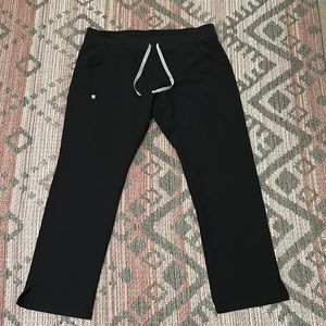 Figs Black Scrub Pants
